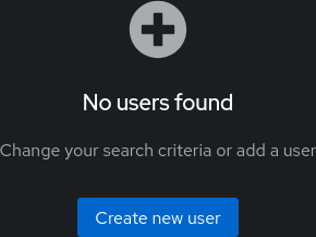 Create user
