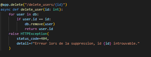 fonction delete_user()